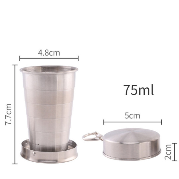 Hrnek kempingový 75ml, Kamper