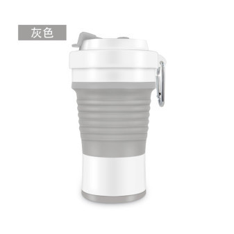 Hrnek skládací 750ml, šedý, Kamper