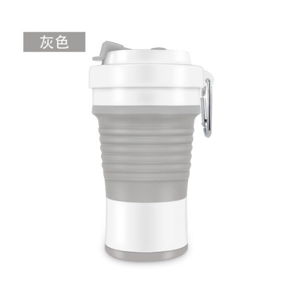 Hrnek skládací 750ml, šedý, Kamper