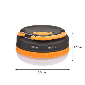 Lampa kempingová závěsná, 1800mAh, Kamper