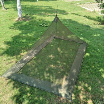 Síť proti komárům outdoorová 220×120×100 cm, Kamper