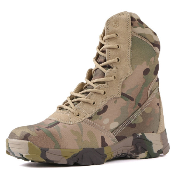Boty lovecké, maskáčové, multicam, vel. 40, Kamper