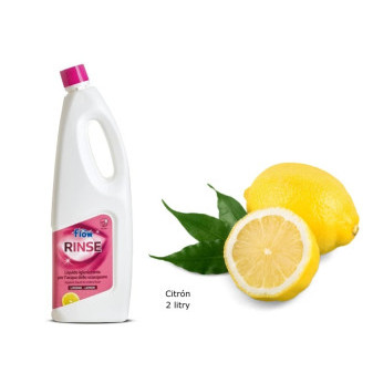 Flow Rinse WC chemie - sanitární přípravek pro splachovací nádrže chemických WC CITRON 2L