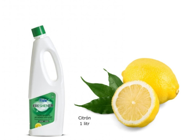 Flow Freshener Odmašťovací přípravek pro nádrže na šedou vodu CITRON 1L