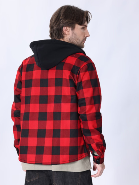 Košile pánská, flanelová, červená kostka, vel.XXXL