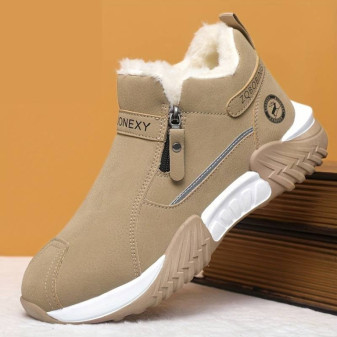Boty unisex, zimní, khaki, vel.46