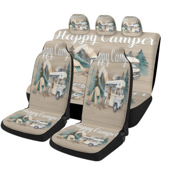 Sada potahů pro 2 épřední a zadní sedadlo Happy Camper