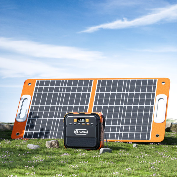Solární generátor 120W a skládací solární panel 60W