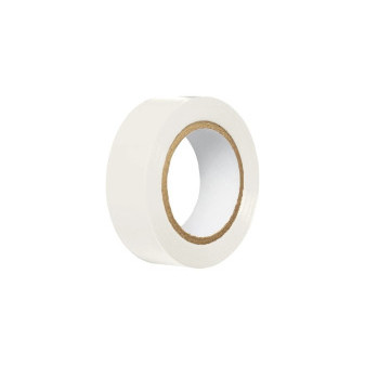 Páska izolační bílá 19mm/10m