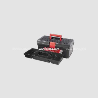 Plastový box na nářadí 400 × 200 × 170 mm – bez organizéru, základní provedení, uzávěry