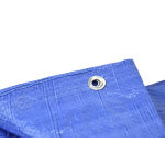 Plachta PE, 70g/m2, 3x4m standard (modrá)