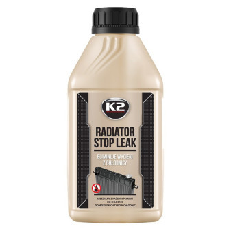 Utěsňovač chladiče tekutý K2 RADIATOR STOP LEAK 400ml