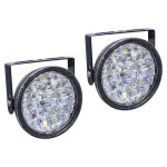 Světla pro denní svícení 18LED 12V kulatá