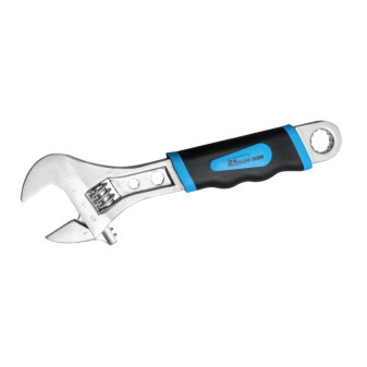 Posuvný klíč 200 mm – pogumovaná rukojeť, metrická stupnice, ocel