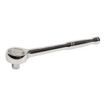 Ráčna 1/4 oválná s gumovou rukojetí, 148mm, 36 zubů