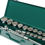 Sada hlavic 3/4 21 dilna v plechu