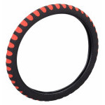 Potah volantu SOFT červený 37-39cm