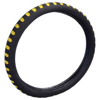 Potah volantu SOFT žlutý 37-39cm