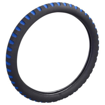 Potah volantu SOFT modrý 37-39cm