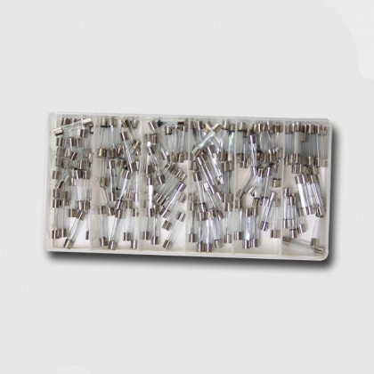 Pojistka skleněná sada 120ks