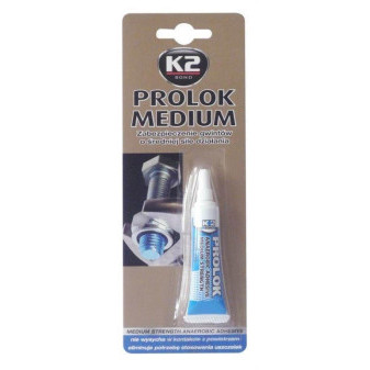Fixátor šroubových spojů K2 PROLOK Medium 6ml modrý
