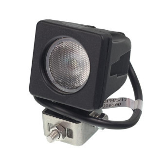 Svítilna pracovní 1 LED, 12-24V, 1*10W, 50x50mm