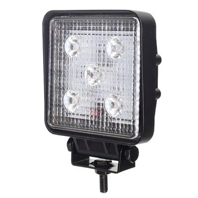 Svítilna pracovní 5 LED, 12-24V, 5*3W, 110x110mm