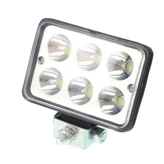 Svítilna pracovní 6 LED, 12-24V, 6*3W, 128x82mm