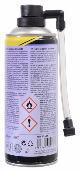 Sprej na lepení pneu 450 ml CAPTAIN