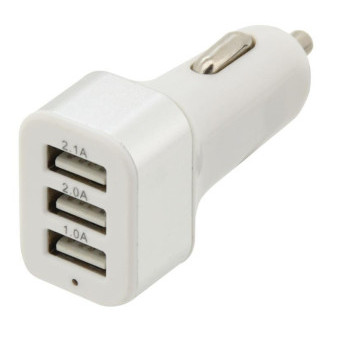 Zástrčka 3x USB 12-24V 5V/2100mA