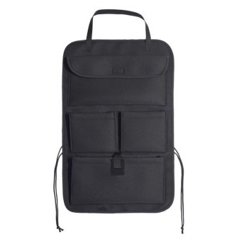 Organizér na přední sedadlo PREMIUM černý 65x43cm, 4 kapsy