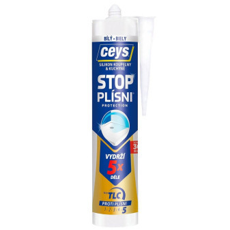 Silikon CEYS stop plísni bílý 280ml