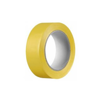 Páska PVC maskovací žlutá 38mm/33m