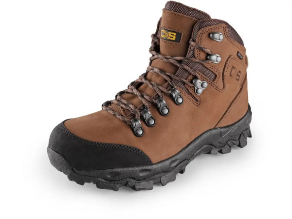 Obuv kotníková CXS GO-TEX MONT BLANC, hnědá, vel. 45, CANIS