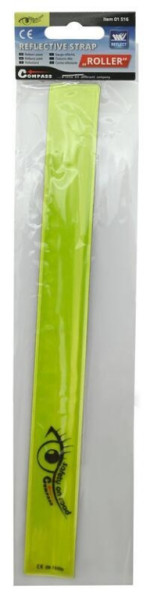 Pásek reflexní ROLLER S.O.R. 30x3cm žlutý