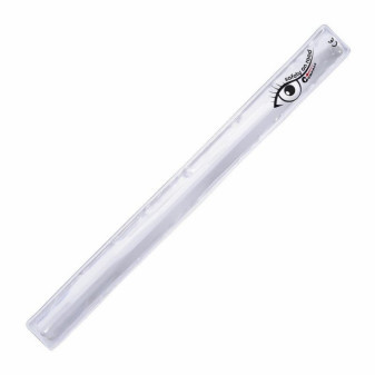 Pásek reflexní ROLLER S.O.R. 30x3cm stříbrný