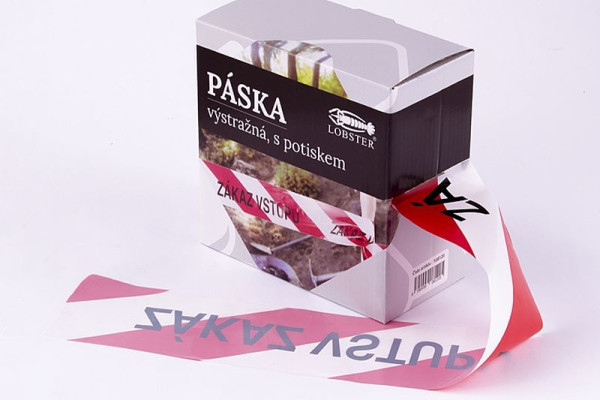 Páska výstražná ZÁKAZ VSTUPU 250m