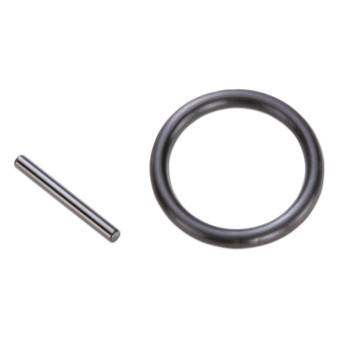 Sada zajištovací kolík s okroužkem D 24mm L 25mm 1/2"