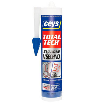 Lepidlo CEYS TOTAL TECH express transparentní 290ml