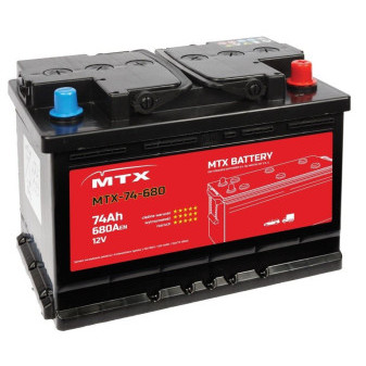 Autobaterie MTX 12V/74 Ah 680A