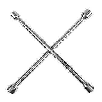 Klíč na kola křížový 17-19-21-23mm