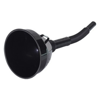 Nálevka dvoudílná černá, průměr 140mm
