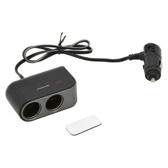 Rozdvojka 12/24V, 2x USB 2100mA