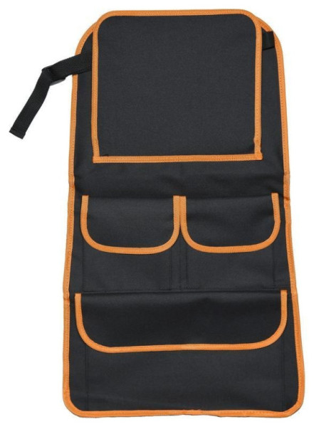 Organizér na přední sedadlo se stolkem ORANGE 40,5 x 69,5cm, 4 kapsy