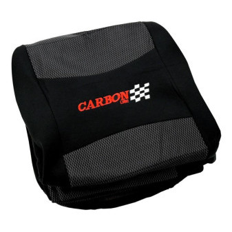Potahy sedadel sada 9ks Carbon Dark černé AIRBAG
