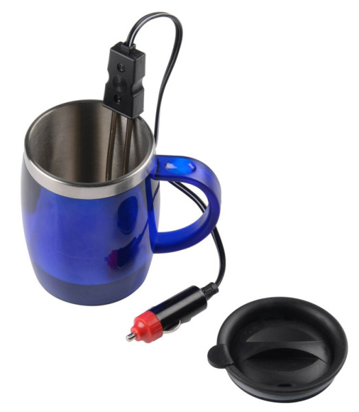 Hrnek 250ml s ponorným ohřívačem 24V, 200W