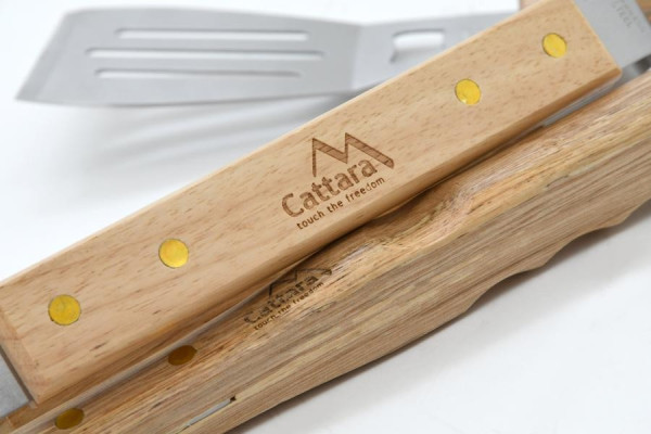 Nářadí grilovací WOOD sada 3ks