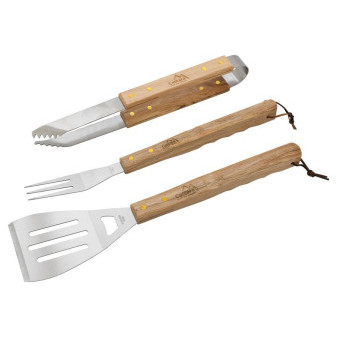 Nářadí grilovací WOOD sada 3ks