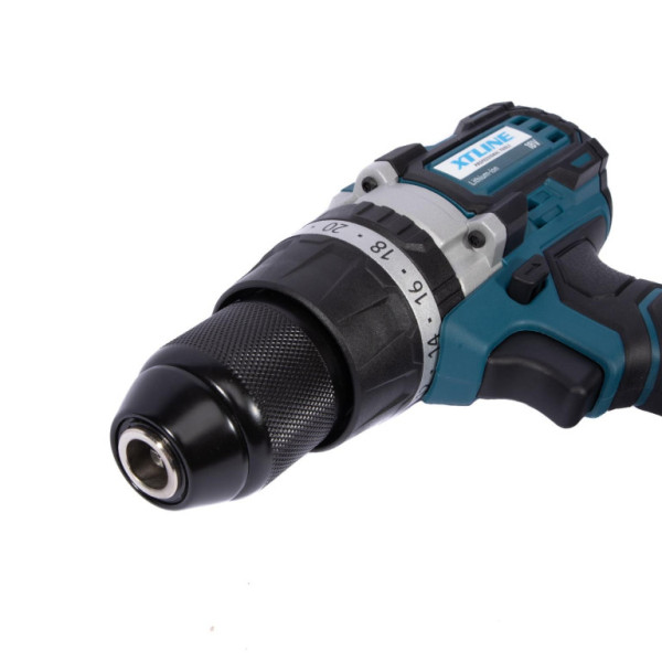 Vrtačka AKU příklepová 18V BRUSHLESS 2,0Ah, 2 Aku li-ion + kufr