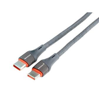 Kabel datový a nabíjecí  60W  USB-C / USB-C  1m